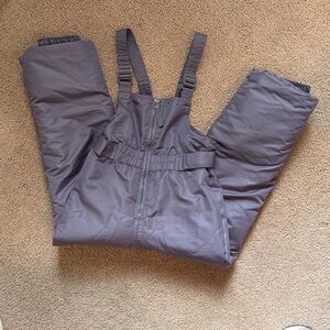 Gray Snow Bib Overalls Size 5T